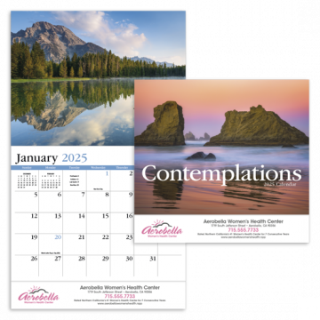 Contemplations Appointment Wall Calendar - Stapled